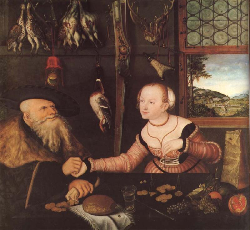 Lucas Cranach the Elder Payment oil painting image